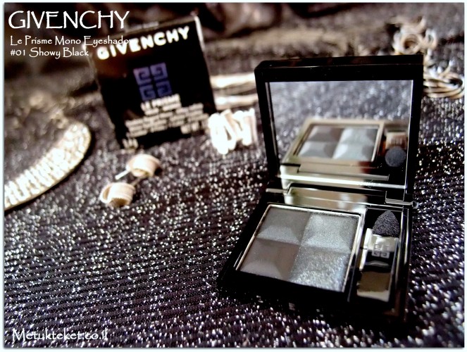 GIVENCHY - Le Prisme Mono Eyeshadow - #01 Showy Black